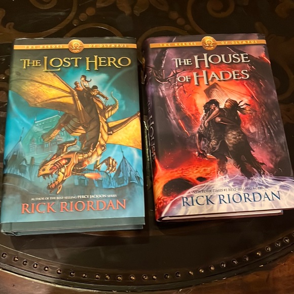 The House of Hades & The Lost Hero Books - Picture 1 of 4